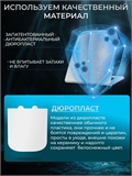 Сиденье для унитаза квадратное с микролифтом 427 х 344 мм 007_УФ Квадрат min